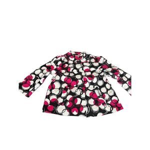 NY Collection Blazer Open Front Fashion Long Sleeve size S